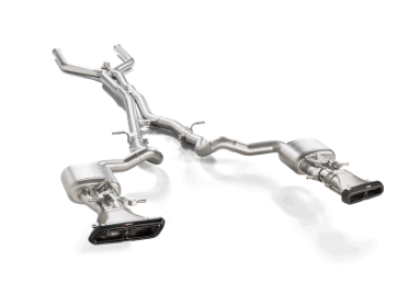 Akrapovic Mercedes Benz E63 (W213) Evolution Line Cat Back (Titanium) w/o Tips