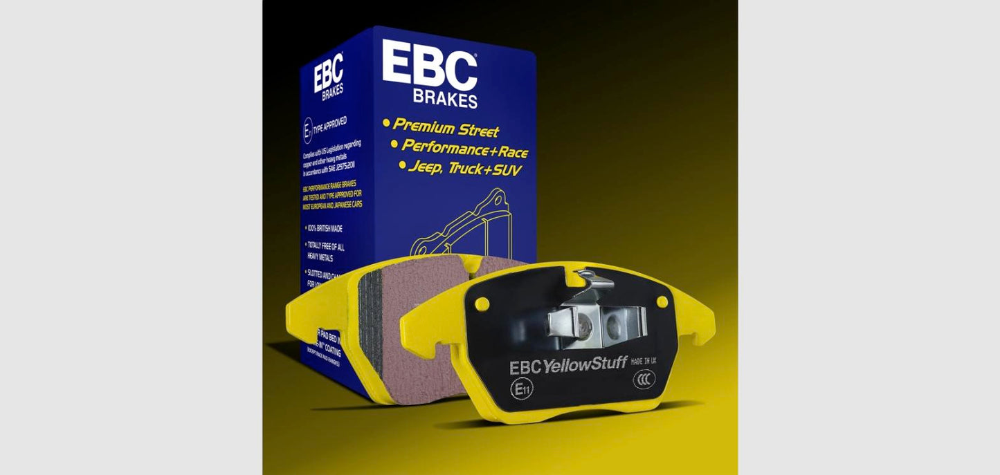 EBC Yellowstuff Front Brake Pads - BMW X3 2.5i (E83) 2004-2005 - Part# DP41552R