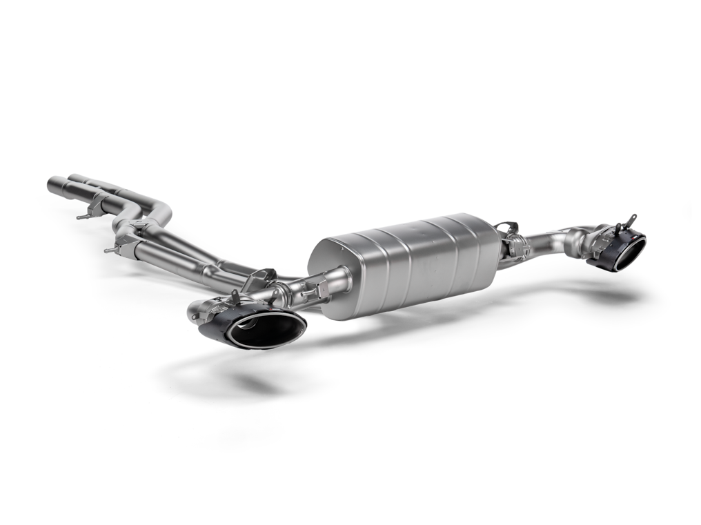 Akrapovic 2025 Audi RSQ8 Evolution Race Line Link Pipe Set (Titanium)