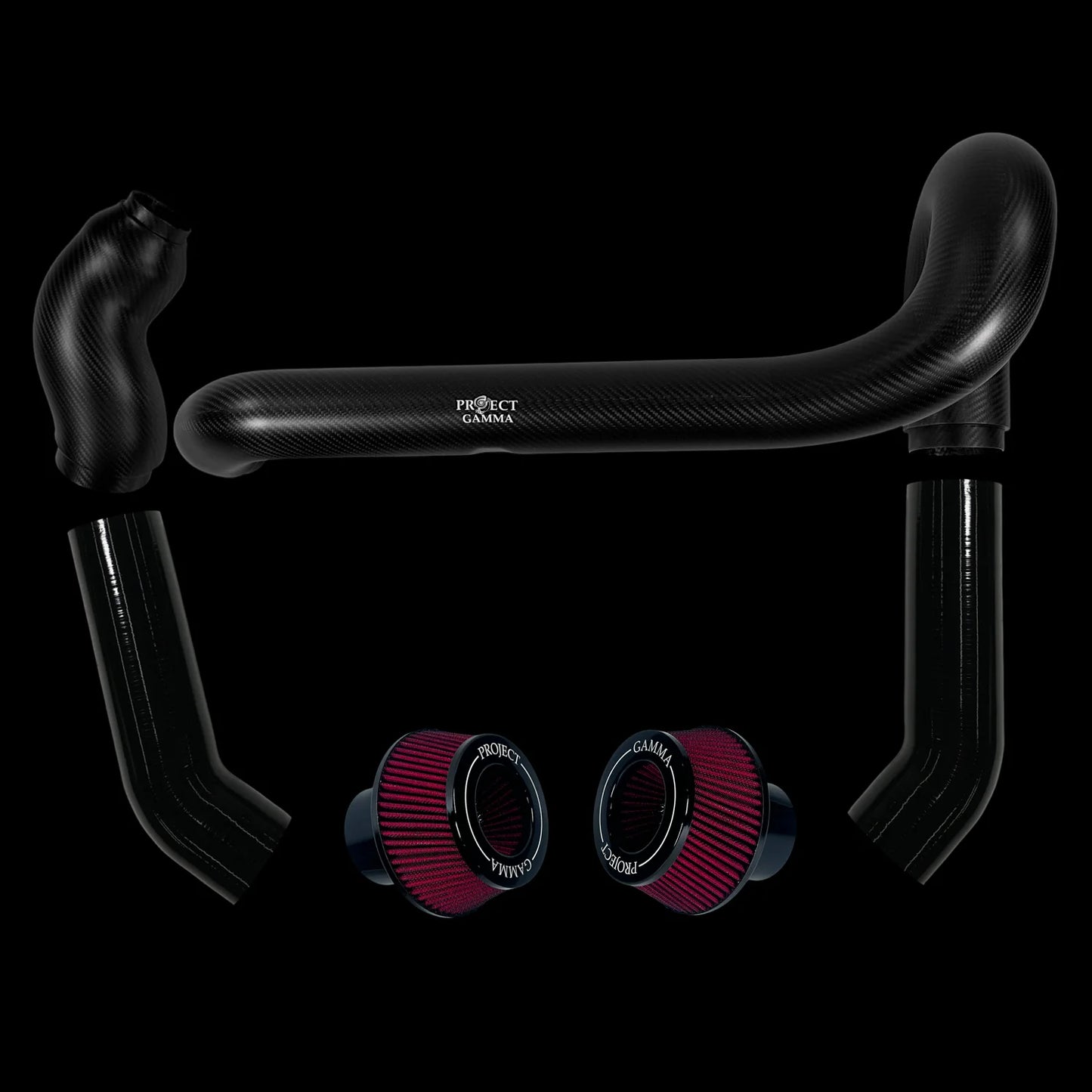 Project Gamma BMW M3 | M4 (G80/G82/G87)CARBON FIBER INTAKES & FILTERS