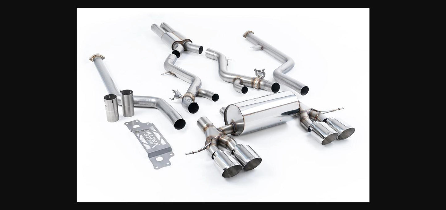 Milltek Resonated Cat-Back Exhaust - BMW M2 2023+ (G87) - SSXBM1311