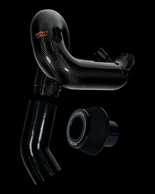 Project Gamma PROJECT GAMMA CARBON FIBER INTAKE SYSTEM WITH HIGH-FLOW AIR FILTER — BMW 540 & 740 (2016–2020, B58 ENGINE)