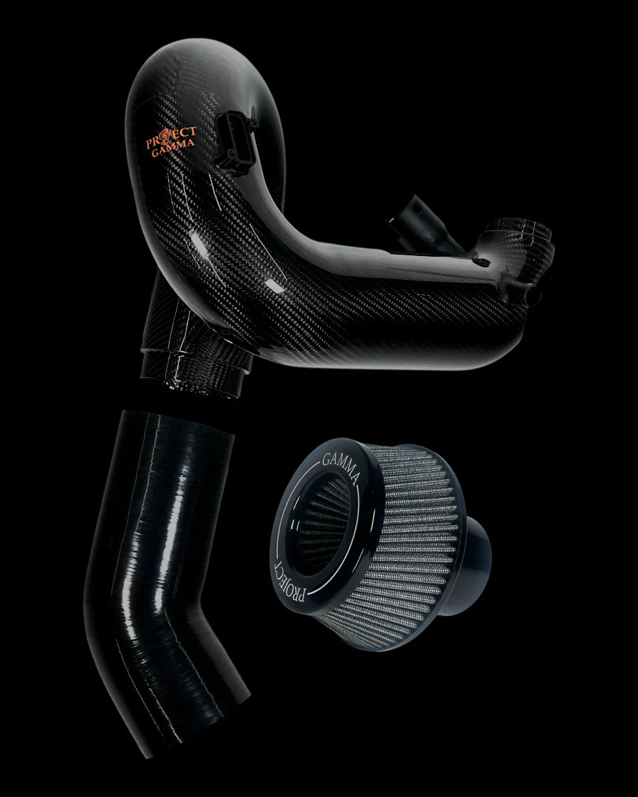 Project Gamma PROJECT GAMMA CARBON FIBER INTAKE SYSTEM WITH HIGH-FLOW AIR FILTER — BMW 540 & 740 (2016–2020, B58 ENGINE)