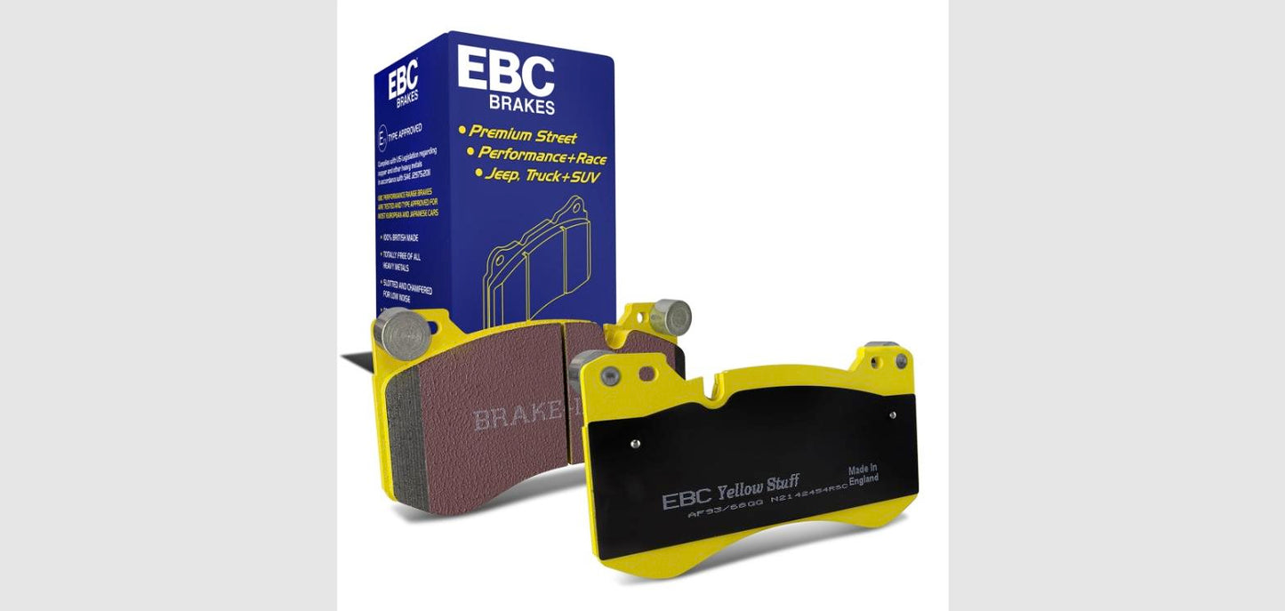 EBC Yellowstuff Front Brake Pads - BMW M2/M3/M4 2021+ (G80/G82/G83, w/Brembo Calipers) - Part# DP42454R