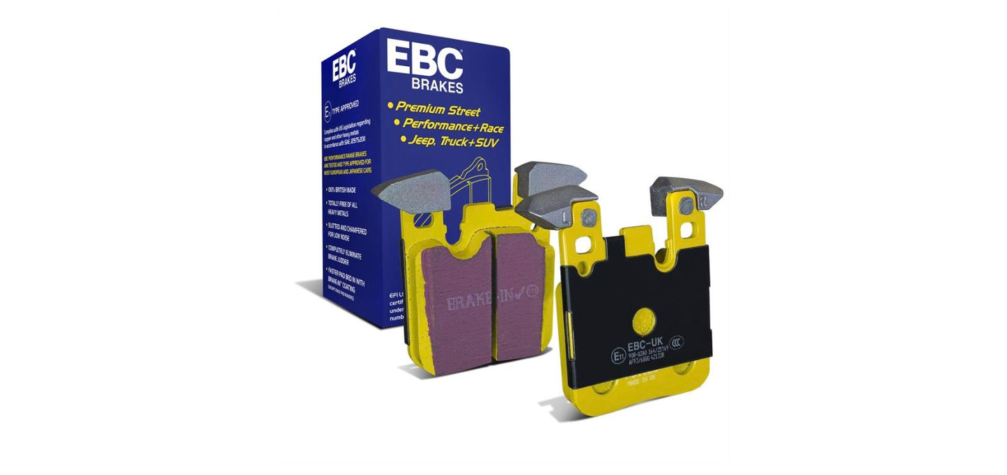 EBC Yellowstuff Rear Brake Pads - BMW M3 2014+ (F80) - Part# DP42133R