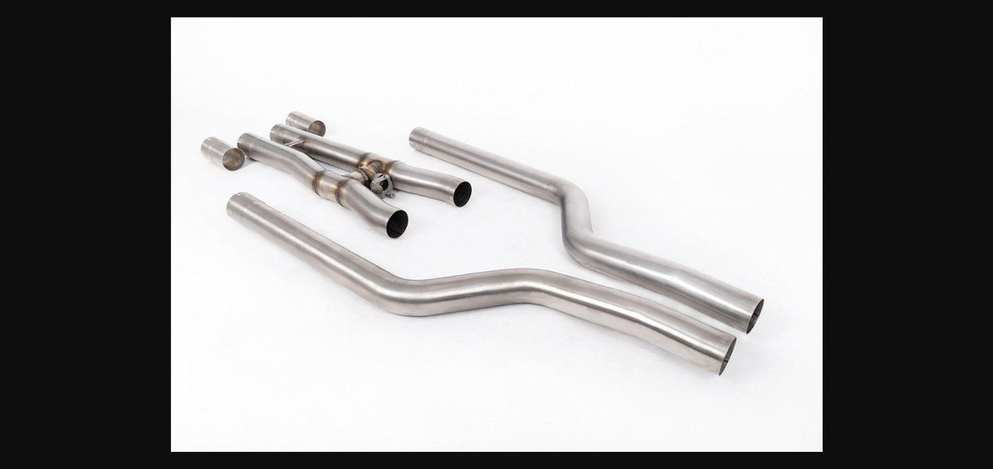 Milltek 80mm Active H-Pipe Centre Section - BMW M5 (F90) - SSXBM1179