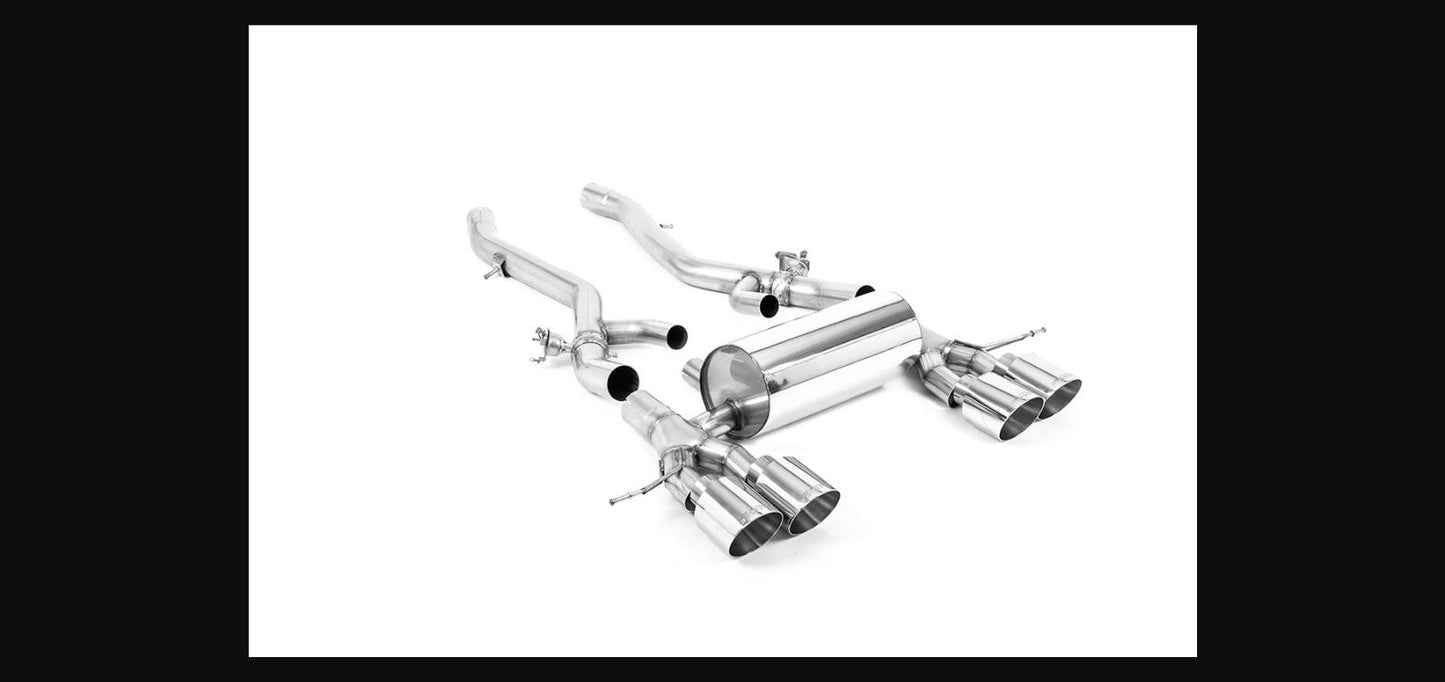 Milltek 80mm Axle-Back Exhaust - BMW M3/M4 (G80/G82) - SSXBM1169