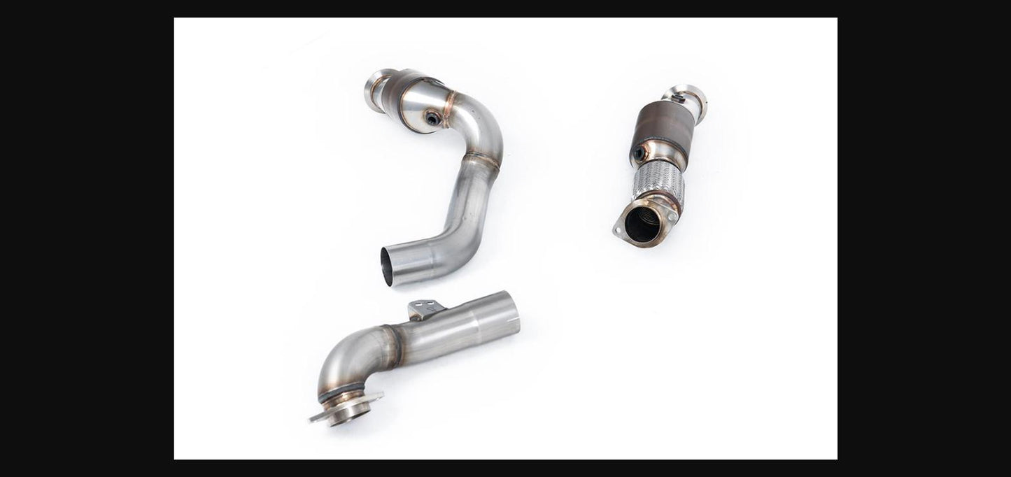 Milltek Large Bore Downpipe & HJS Hi-Flow Sports Cat - BMW M2/M3/M4 (G87/G80/G82) - SSXBM1235