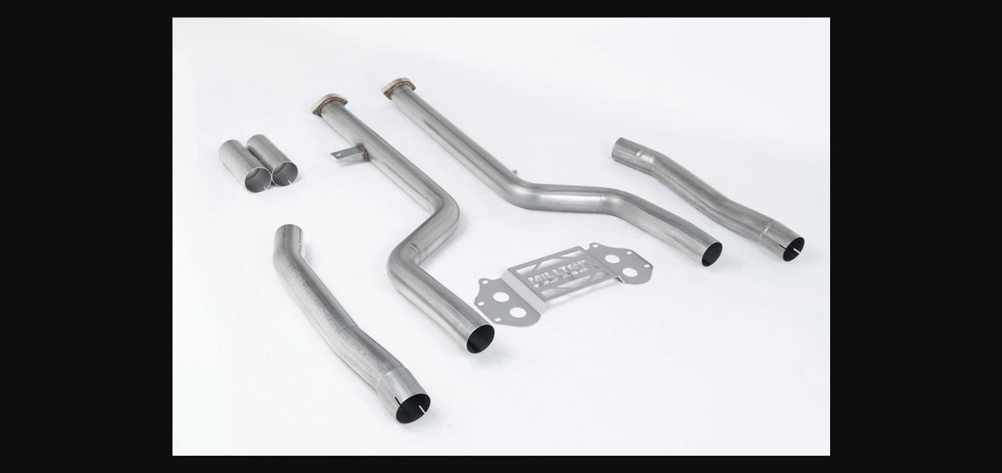 Milltek Non-Resonated Secondary Cat Bypass - BMW M3/M4 2021+ (G80/G82) - SSXBM1268