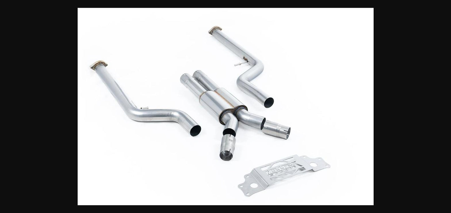Milltek Resonated Secondary Catalyst Bypass Mid-Pipe - BMW M2 2023+ (G87) - SSXBM1300