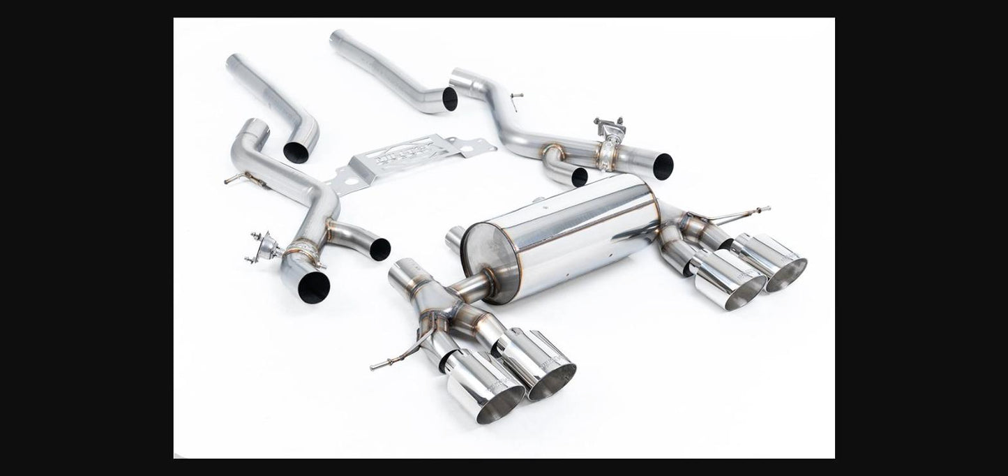 Milltek Non-Resonated Cat-Back Exhaust (Centre Silencer Bypass) - BMW M2 2023+ (G87) - SSXBM1301