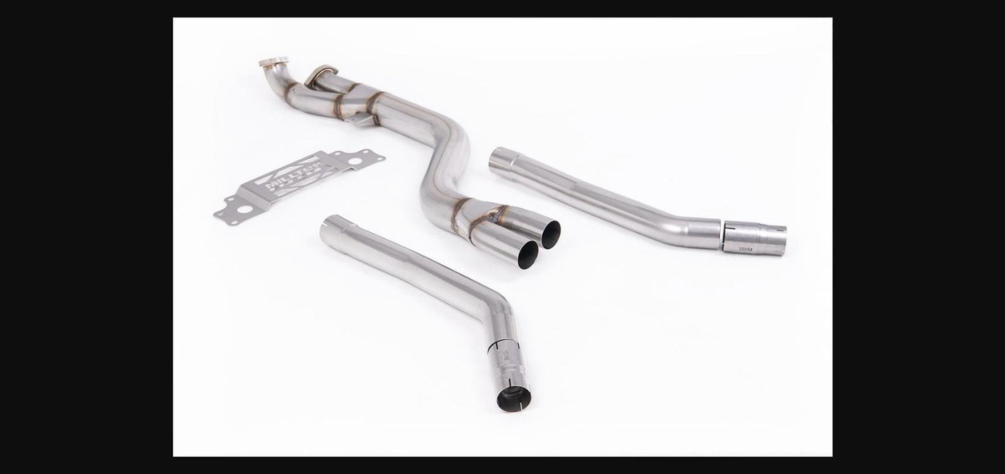 Milltek Non-Resonated 102mm Mid-Pipe - BMW M2 2023+ (G87) - SSXBM1329