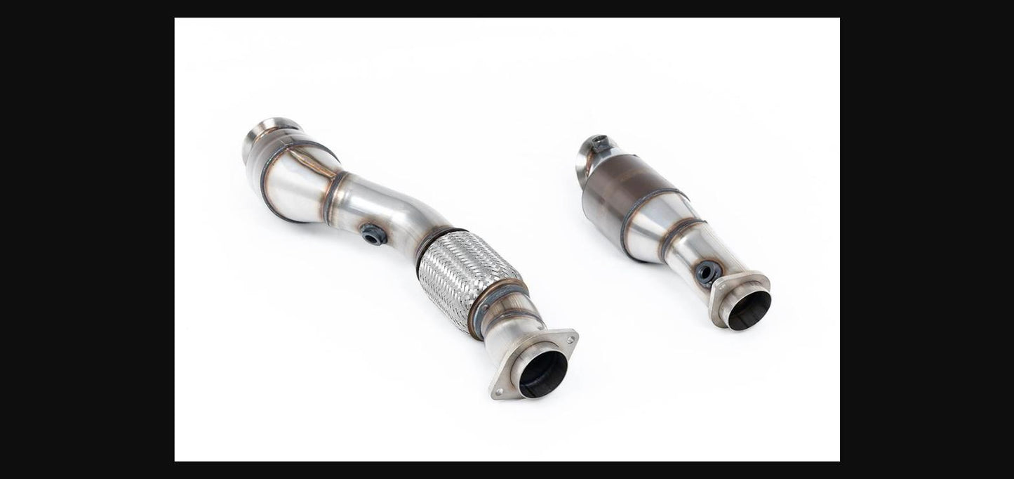Milltek Large Bore Downpipe & HJS Hi-Flow Sports Cat - BMW M2/M3/M4 (G87/G80/G82) - SSXBM1333
