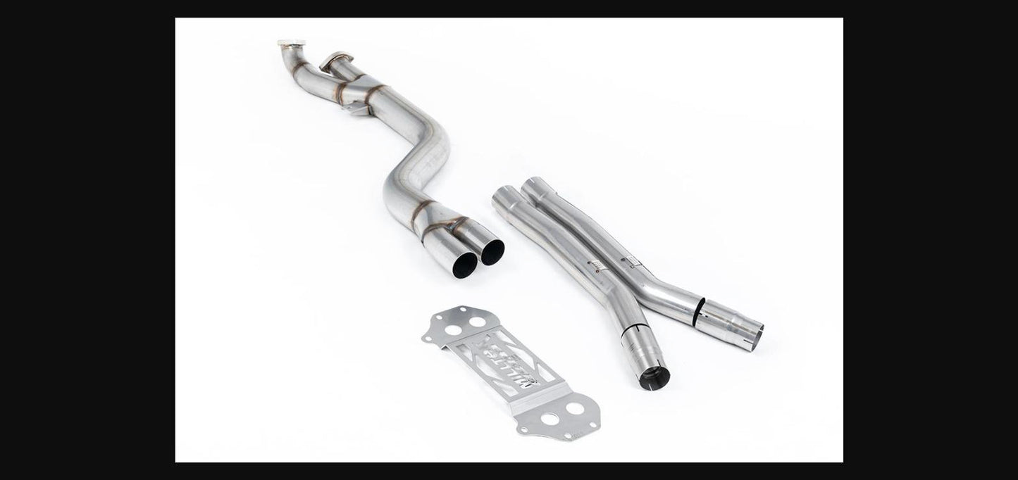 Milltek Secondary Catalyst Bypass - BMW M3/M4 2021+ (G80/G82) - SSXBM1339