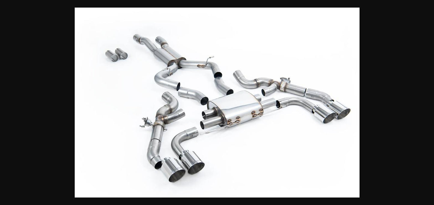 Milltek 80mm OPF/GPF Cat-Back Exhaust - BMW X3M/X4M (G01/G02) - SSXBM1197